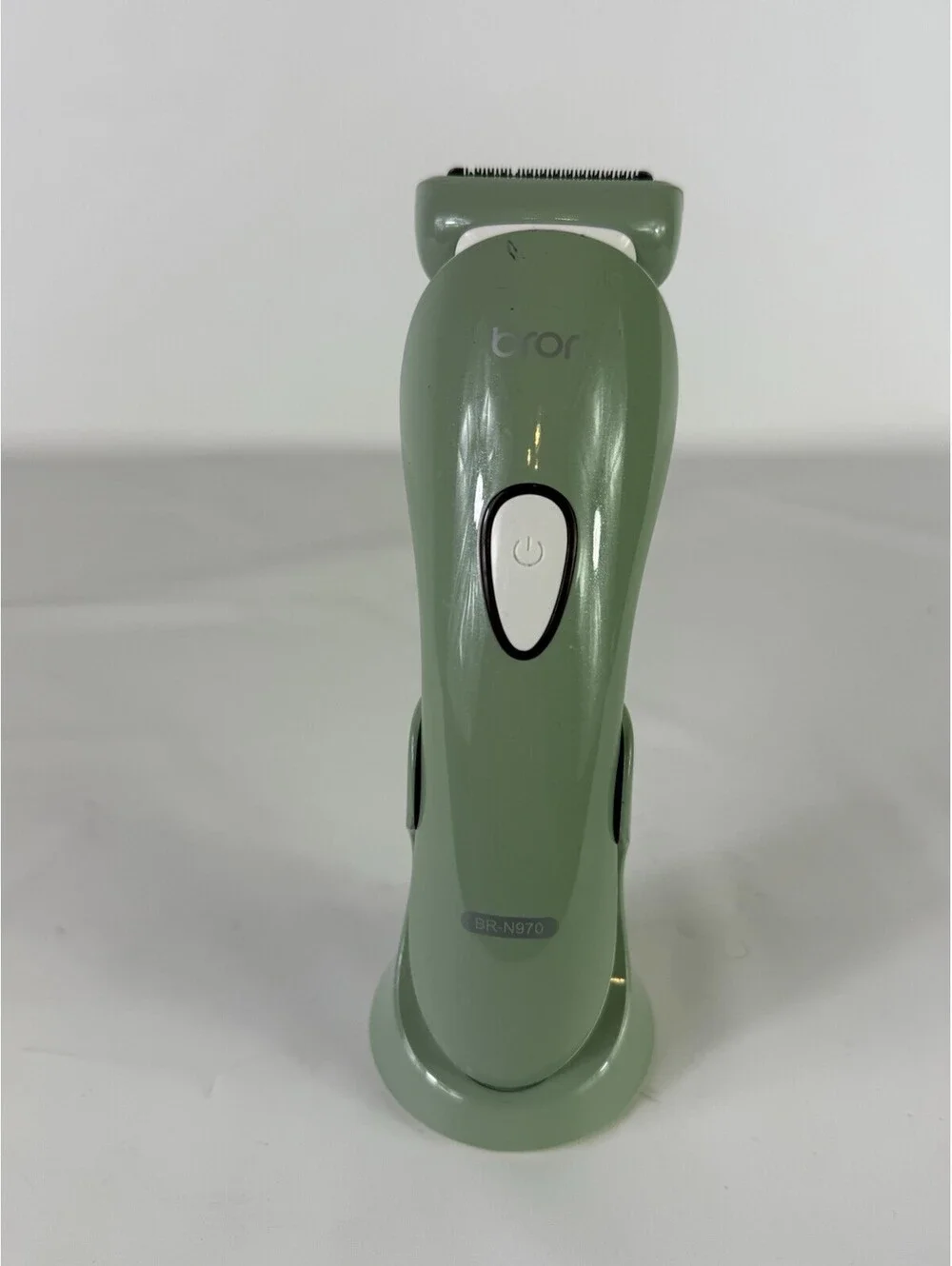 BRORI PRO ~ BR-N970 ~ RAZOR ~ CLOSE & SMOOTH SHAVER FOR WOMEN ~ GREEN